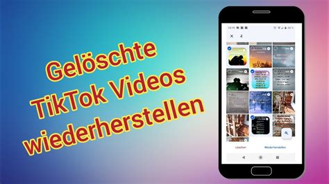 [2024] 8 Lösungen: Wie kann man gelöschte TikTok